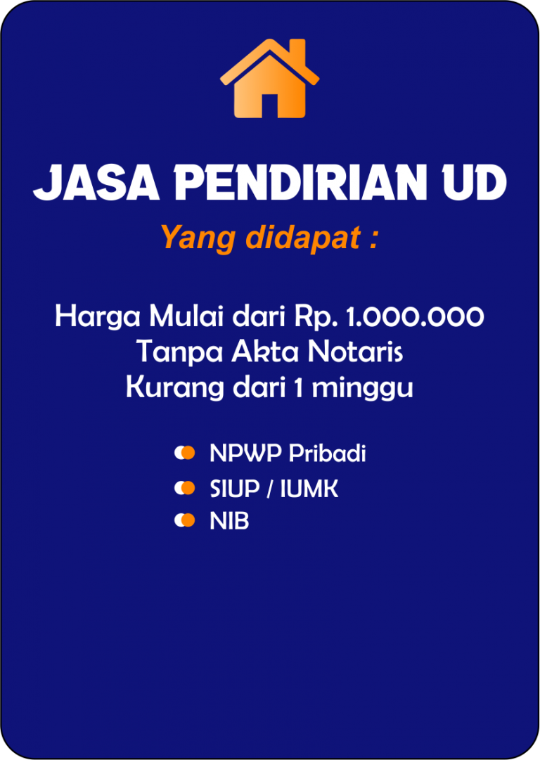 Syarat Pendirian UD Balikpapan