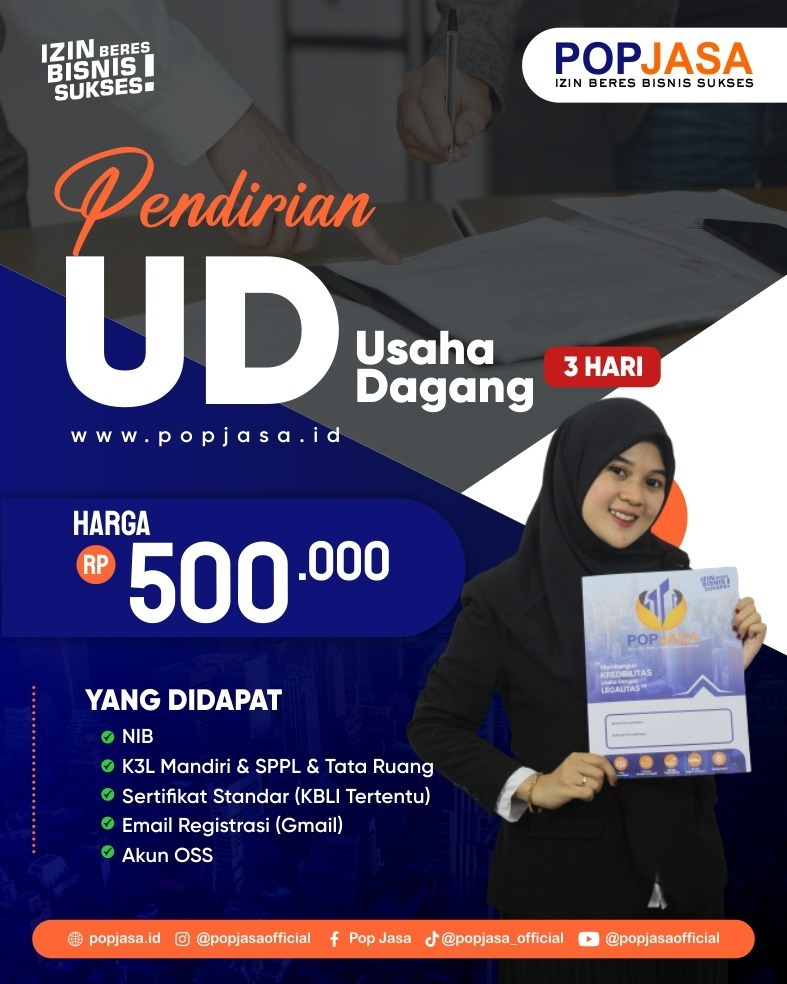 Pengertian UD, jasa pendirian UD