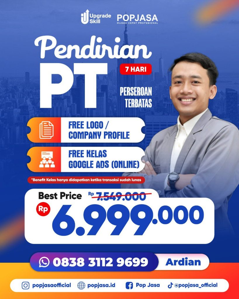 Jasa Pendirian PT