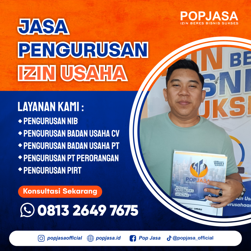 Pengurusan Izin Usaha dan Legalitas - POPJASA