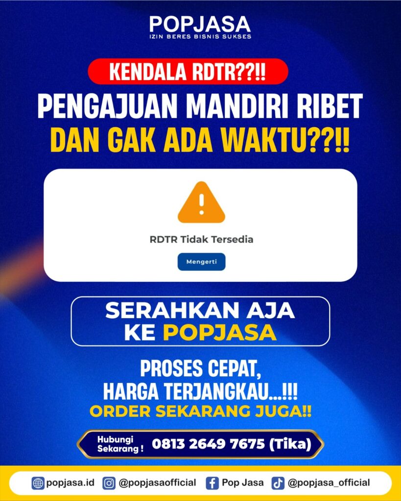 Urus Kendala NIB - Konsultasi di POPJASA 081326497675