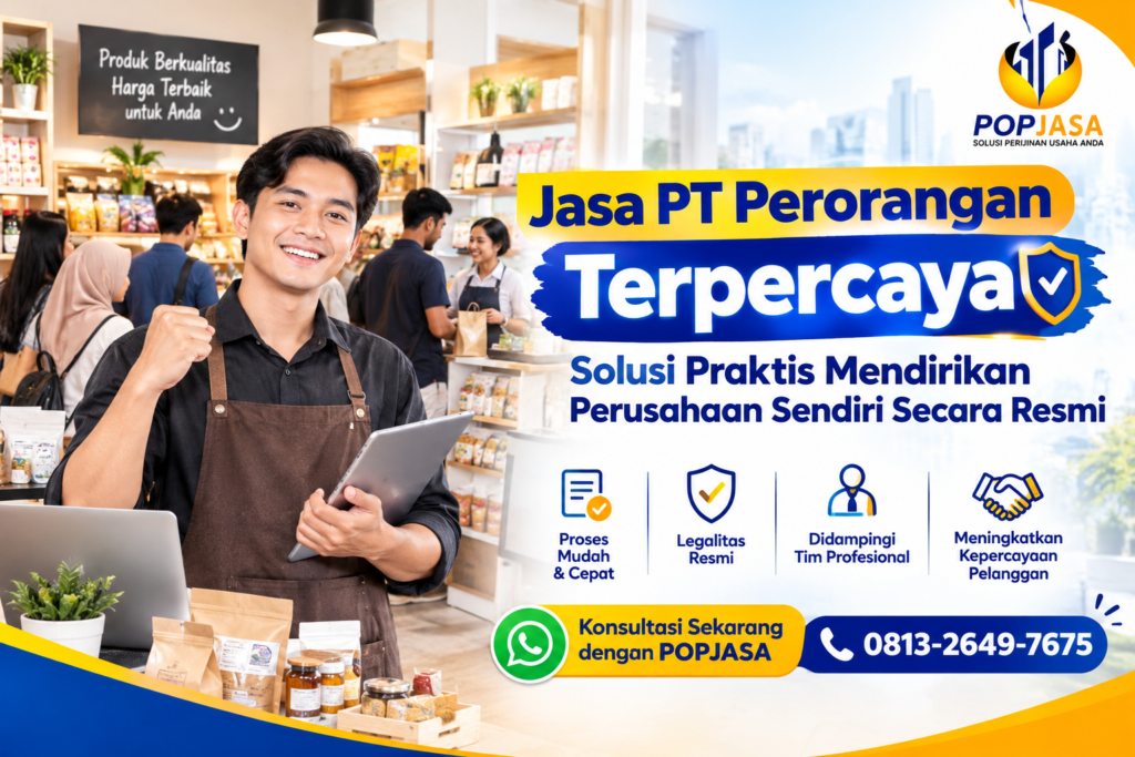 Jasa PT Perorangan Terpercaya Sejak 2010 - Konsultasi 081326497675