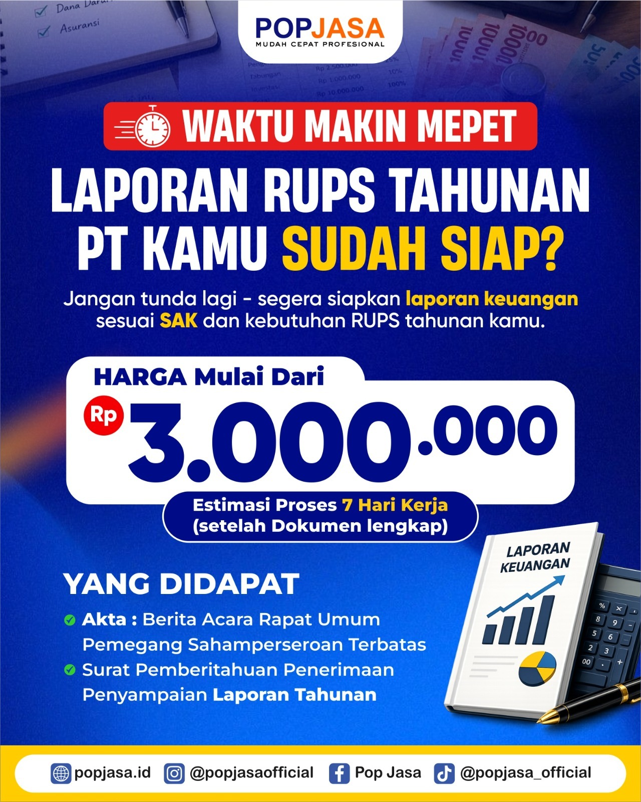 Pengurusan RPUS PT - POPJASA | 0813-2649-7675
