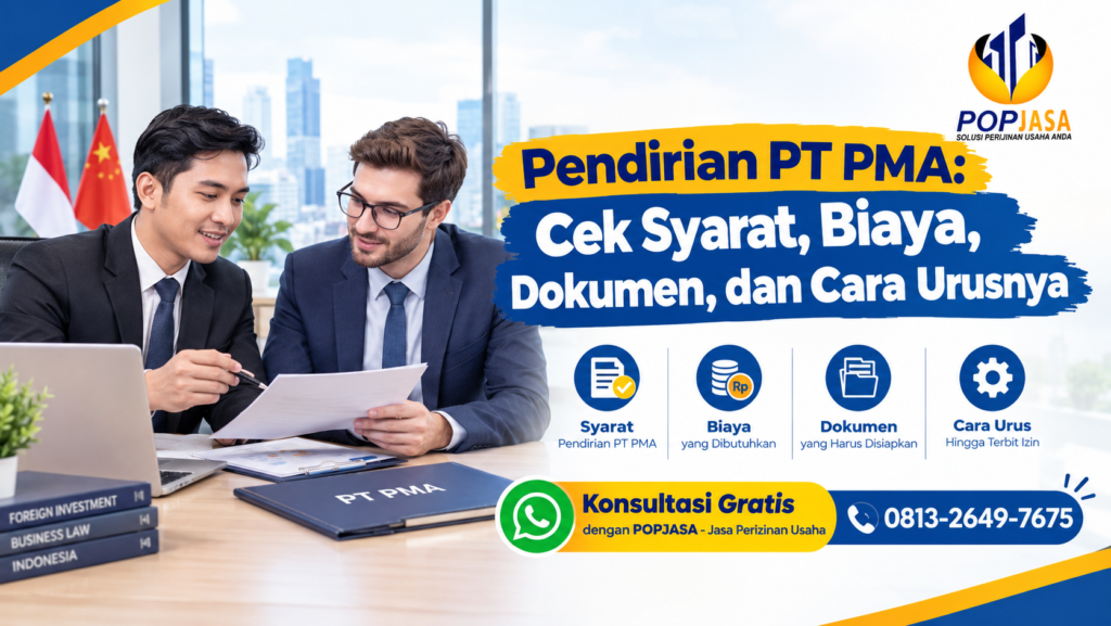 Pendirian PT PMA: Cek Syarat, Biaya, Dokumen, dan Cara Urusnya - 081326497675